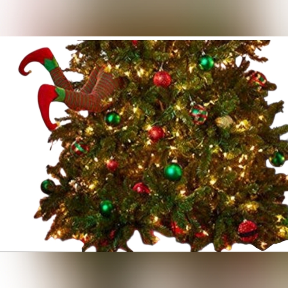 Elf Legs Christmas Tree Decoration